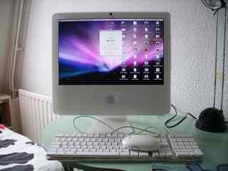 Witte IMac CK632097UZR en Airport Extreme Enz.