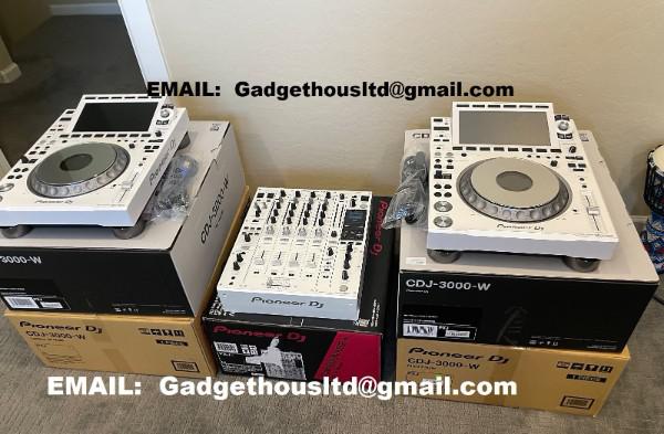 DJ Set 2x Pioneer DJ CDJ-3000-W +1 DJM-900NXS2-W